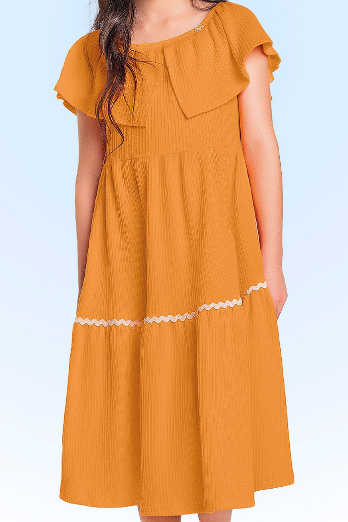 Vestido midi em malha candy