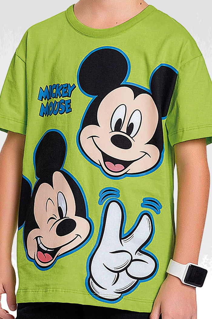 Blusa em meia malha minnie mouse