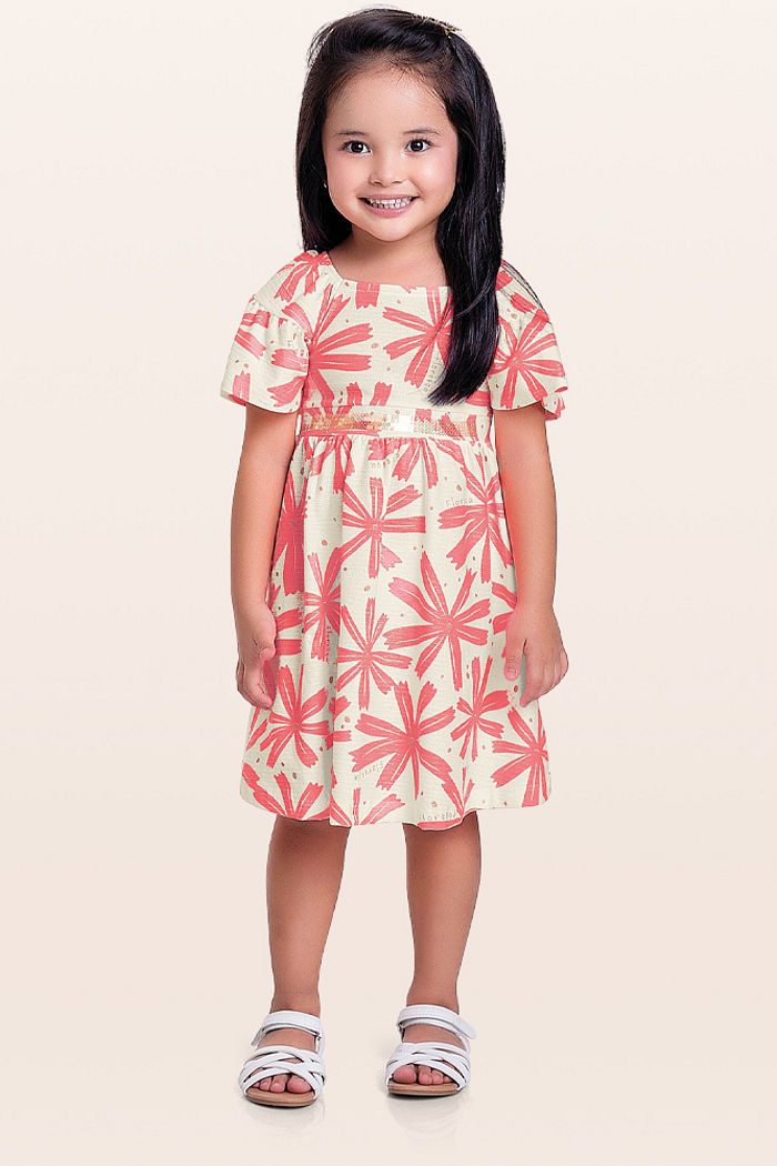 Vestido em malha florence floribela