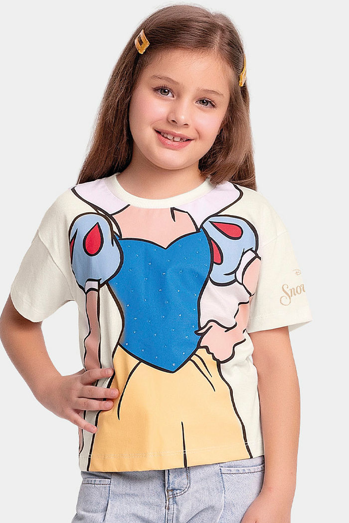 Blusa branca de neve