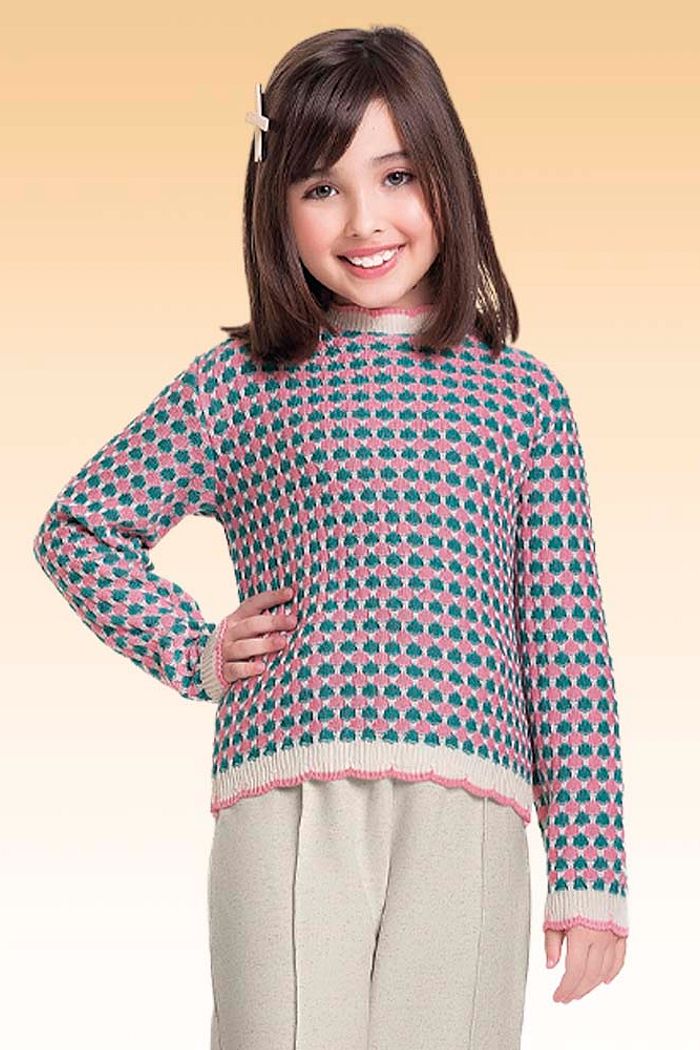 Casaco fechado em tricot