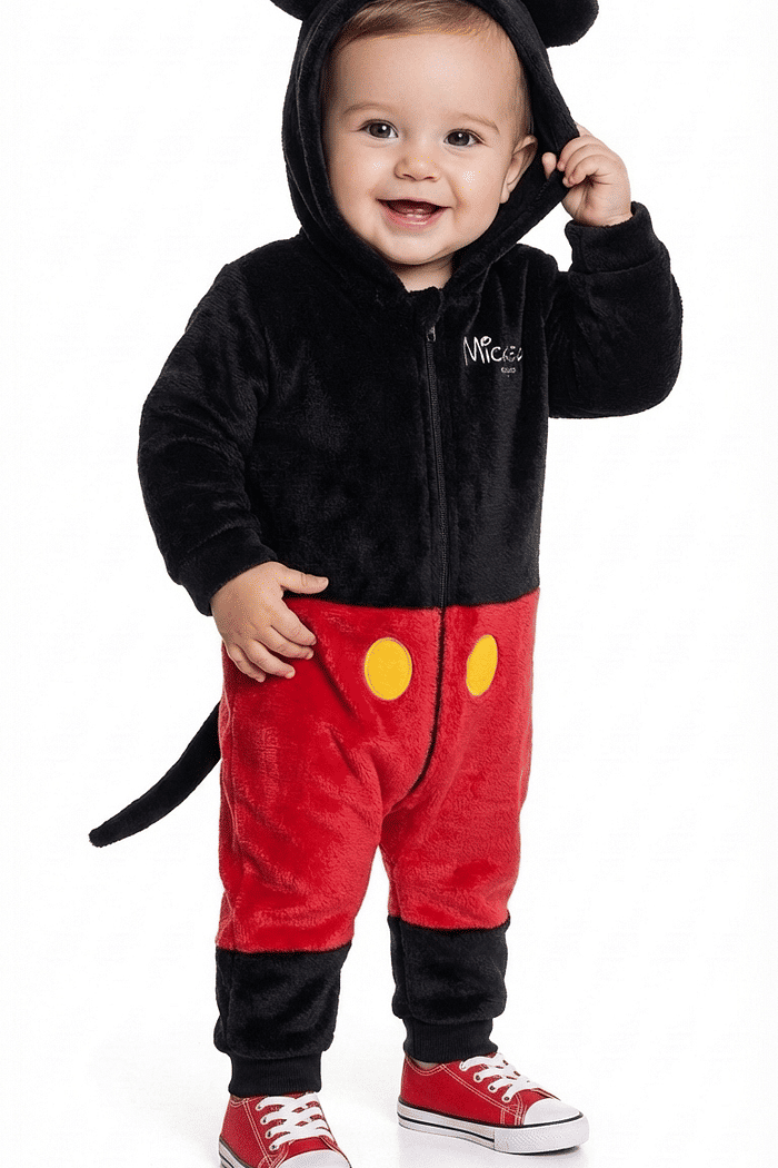 Kigurumi Mickey em fleece