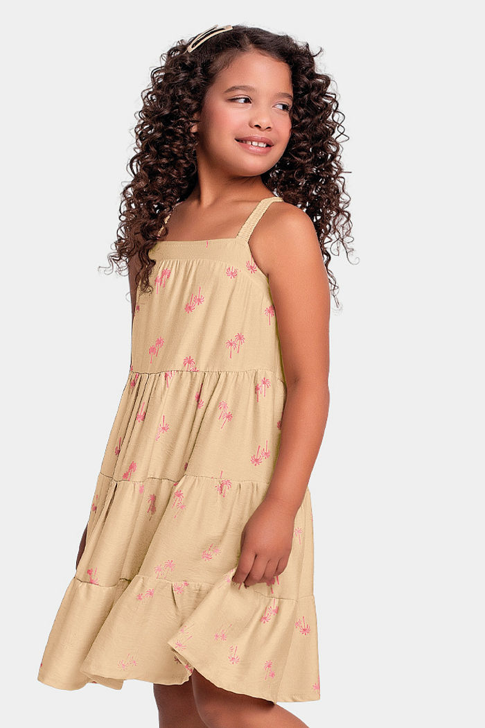 Vestido de coqueiros