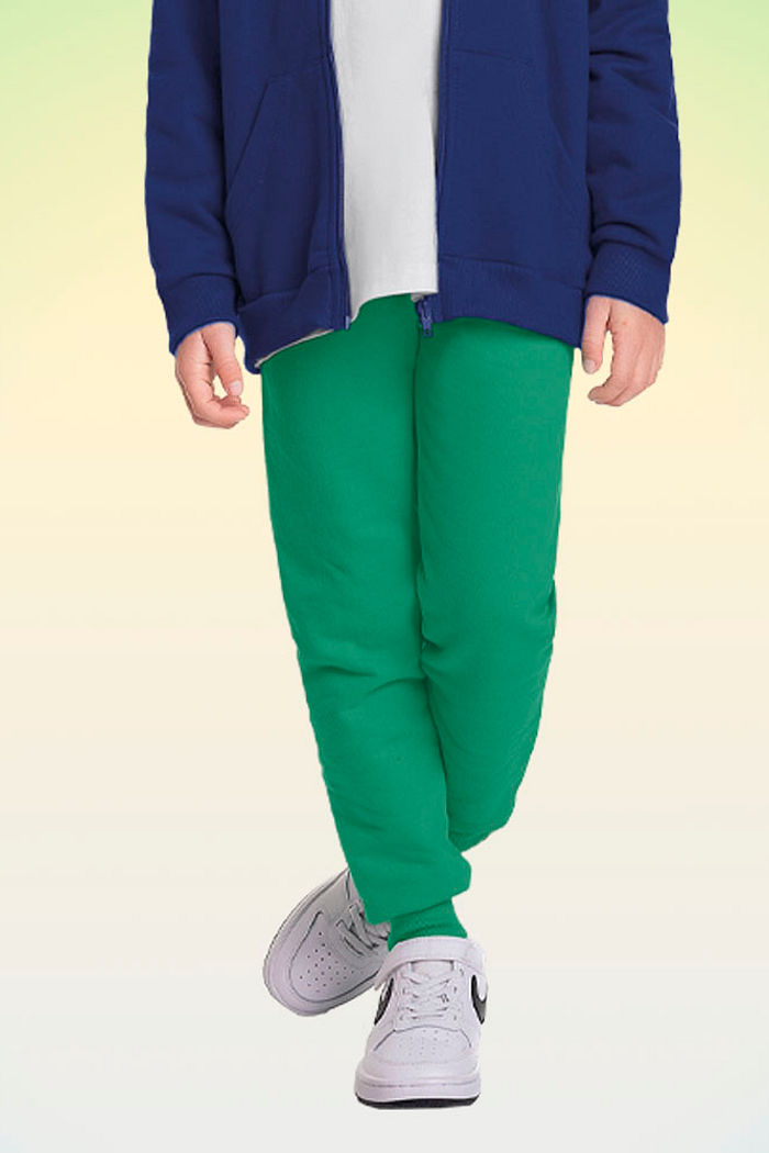Calça em moletom com punho