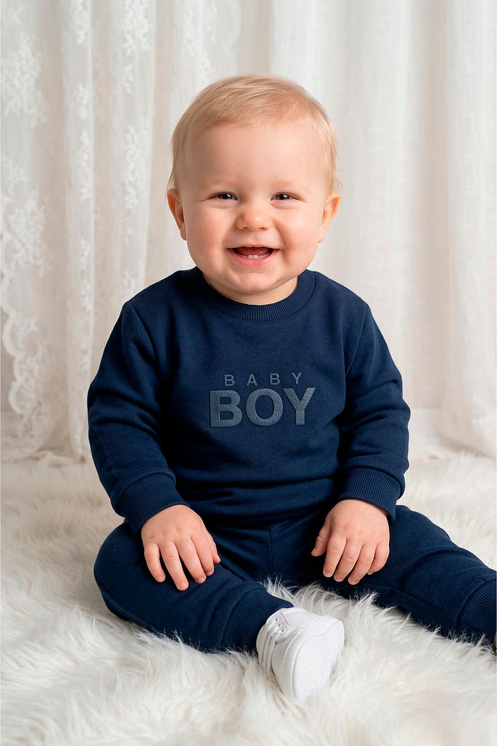 Conjunto blusão e calça moletom