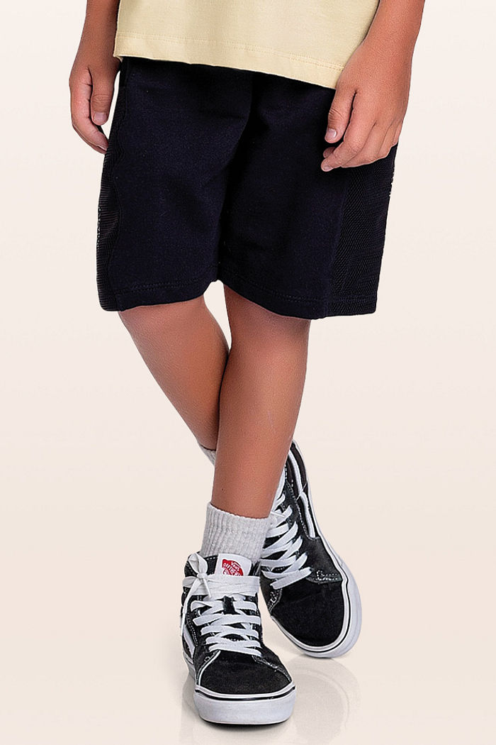 Bermuda em moletinho com bolso