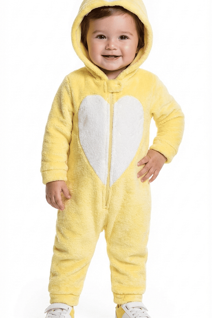 Kigurumi girafa em fleece
