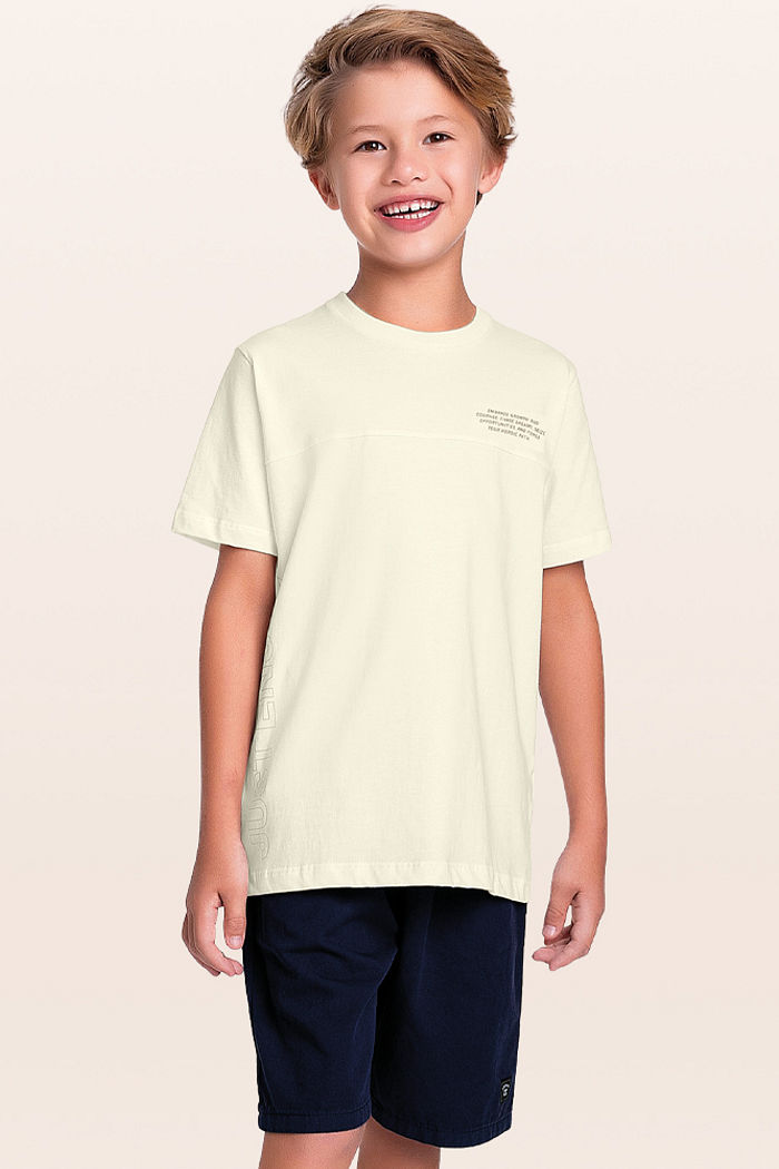 Conjunto camiseta e bermuda just enjoy