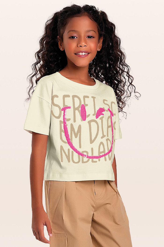 Blusa em meia malha serei sol