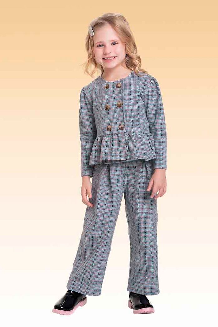 Calça em stretch denim