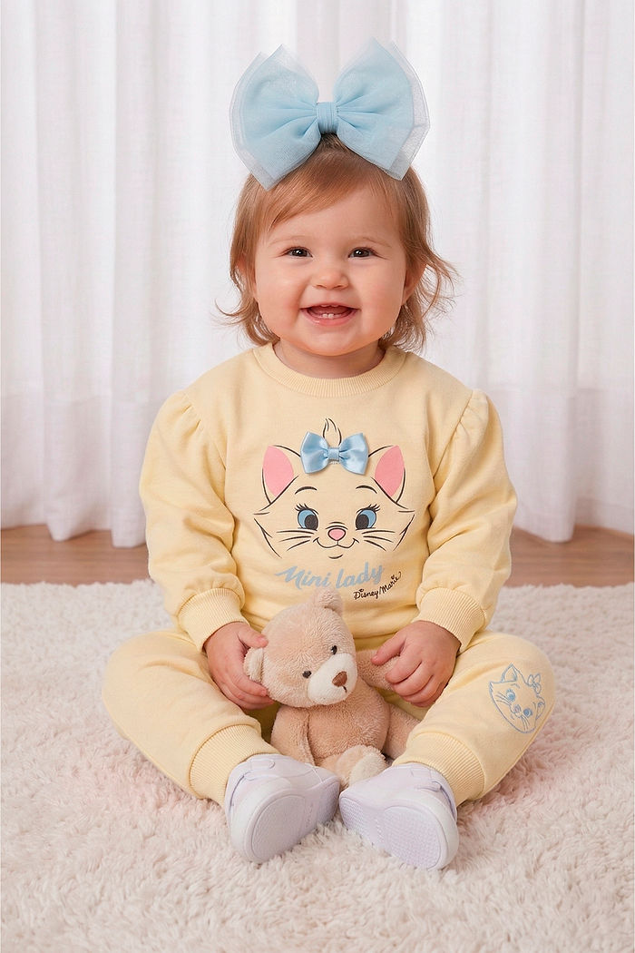 Conjunto blusão e calça Marie