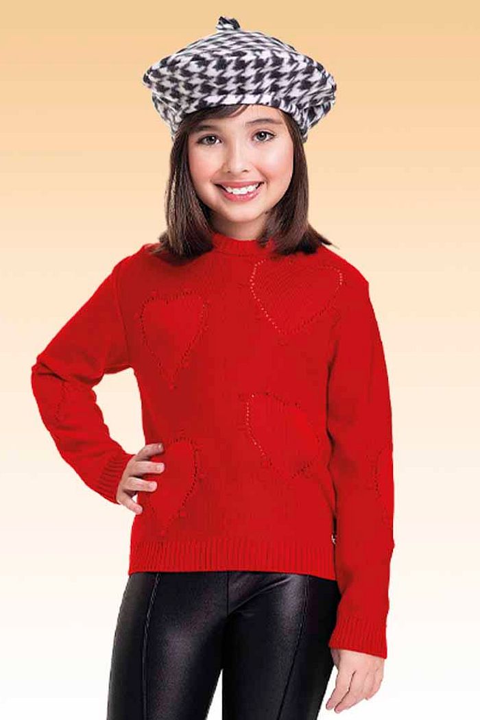 Casaco fechado em tricot