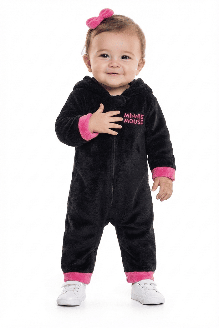 Kigurumi Minnie em fleece