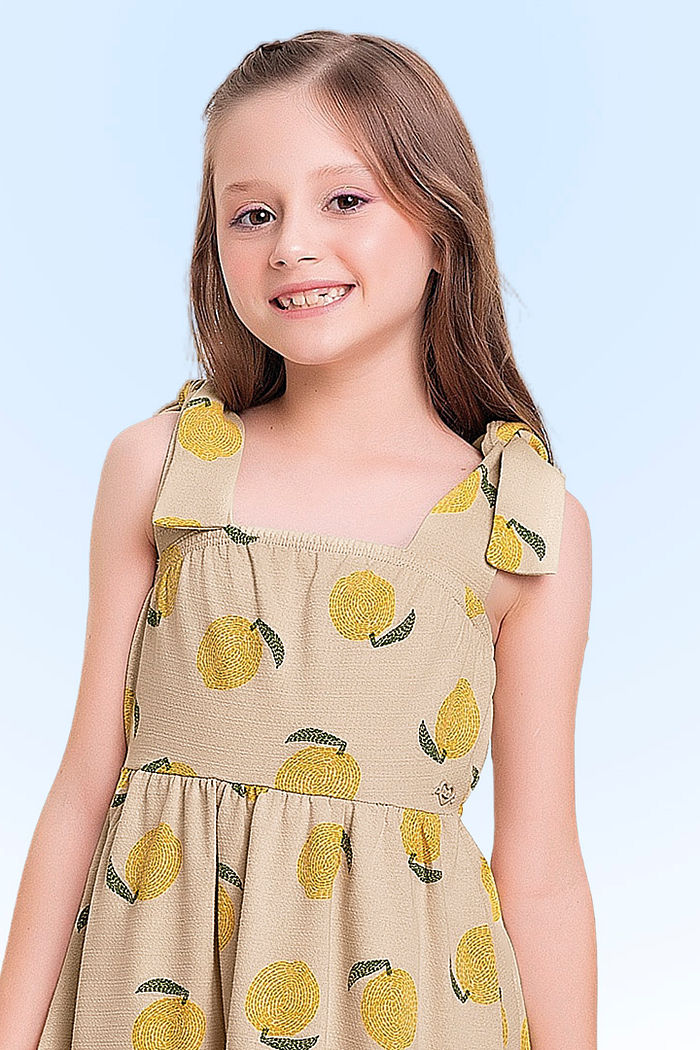 Vestido midi em malha florence