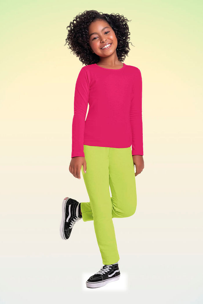 Calça em moletom sem punho