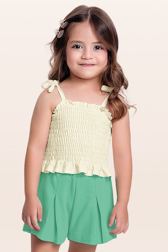 Conjunto regata lastex e short