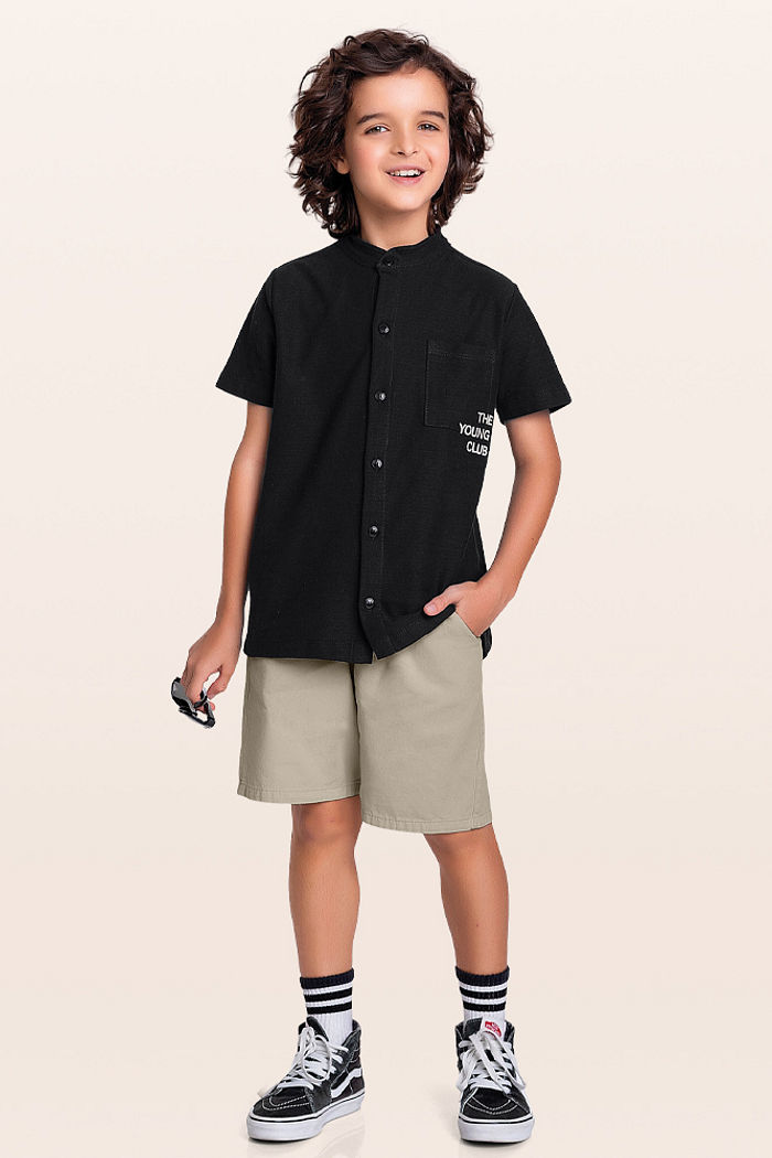 Conjunto camiseta e bermuda the young club