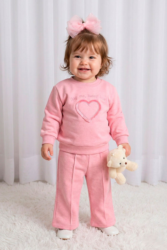 Conjunto blusão e calça moletom