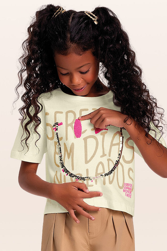 Blusa em meia malha serei sol