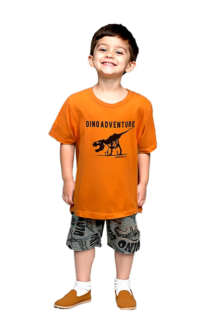 Conjunto Camiseta/Bermuda Dino