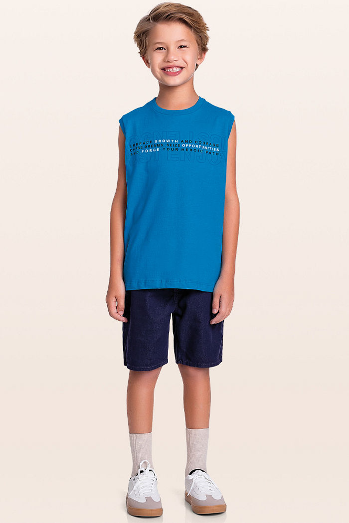 Regata em meia malha mar