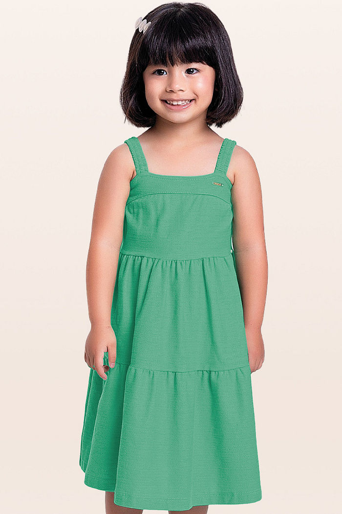 Vestido midi em malha florence