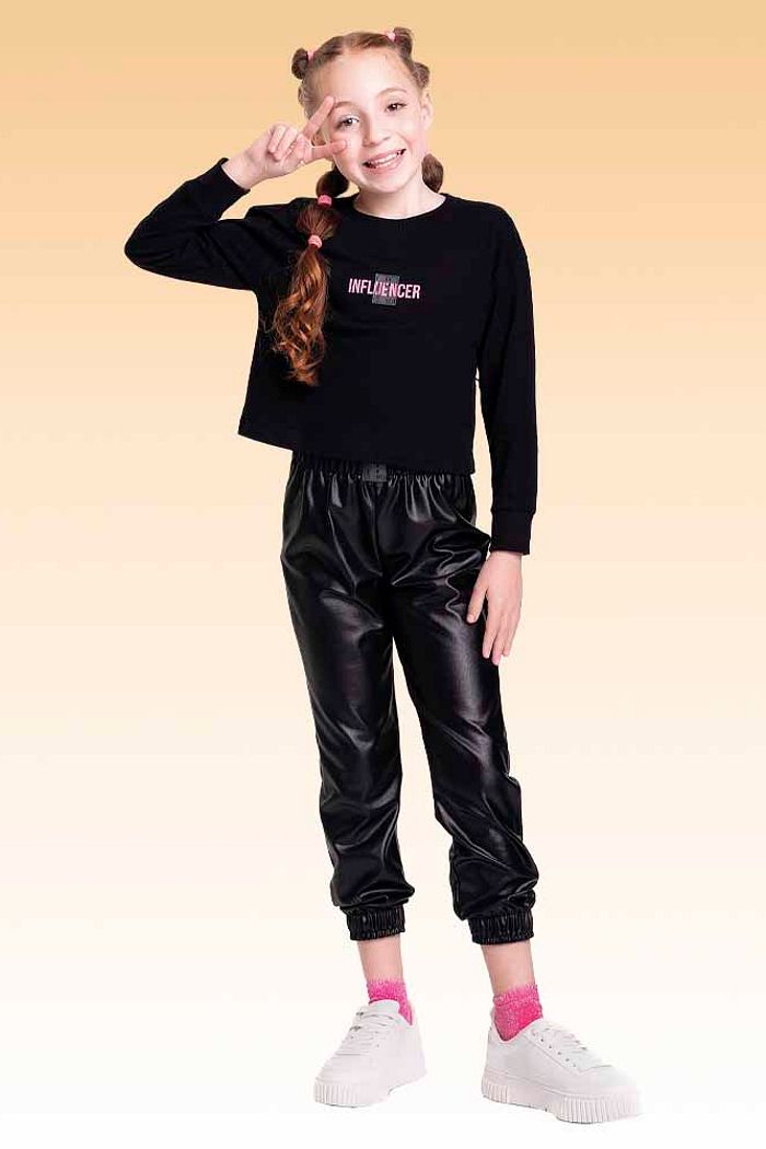 Blusa manga longa em meia malha