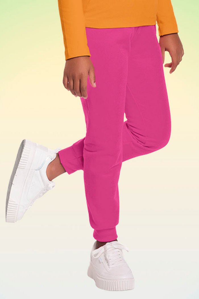 Calça em moletom com punho