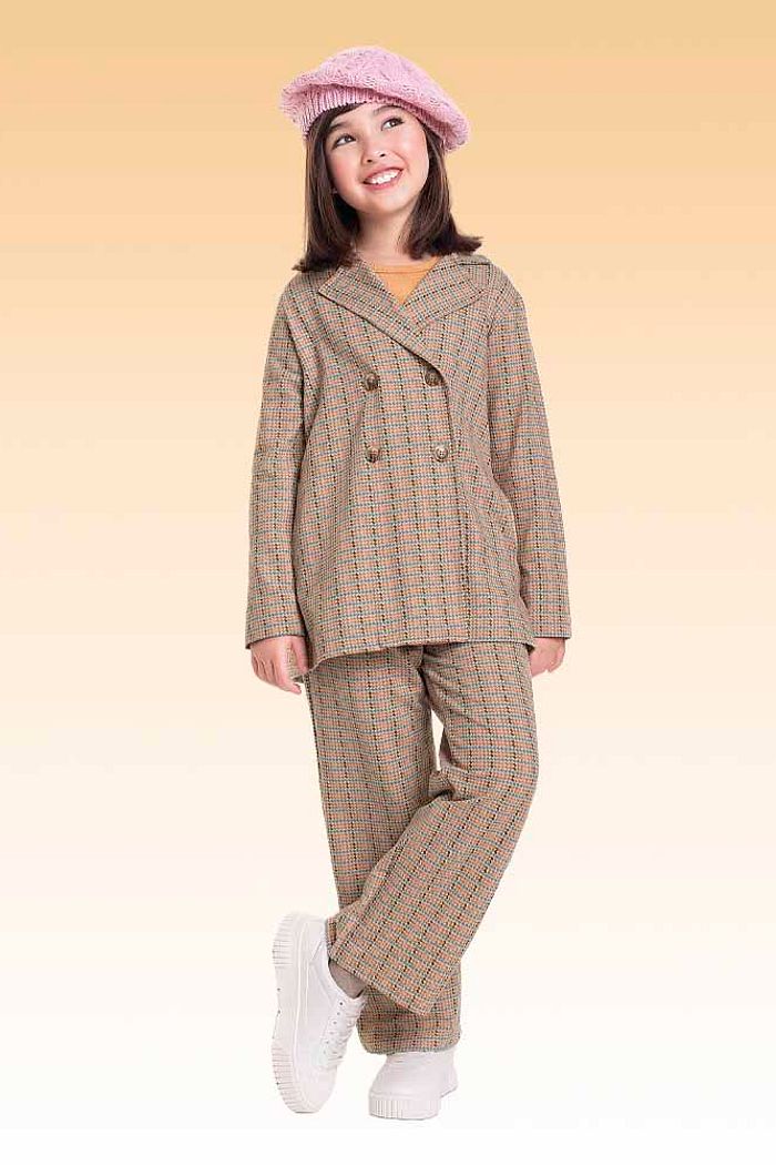 Casaco em stretch denim