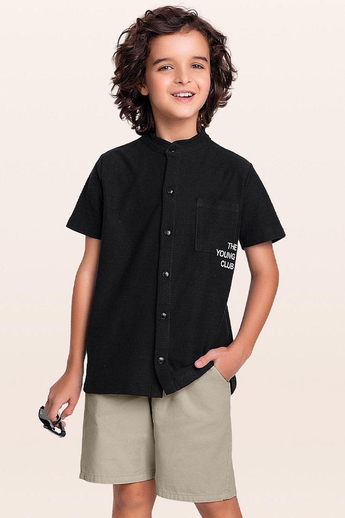 Conjunto camiseta e bermuda the young club