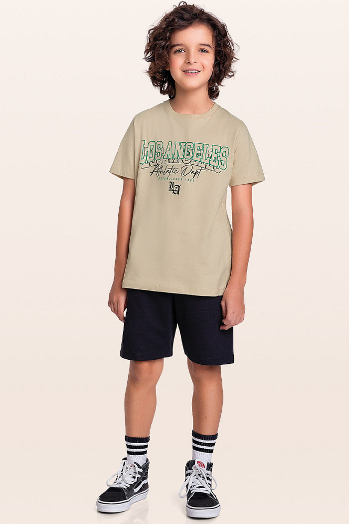 Conjunto camiseta e bermuda Los Angeles