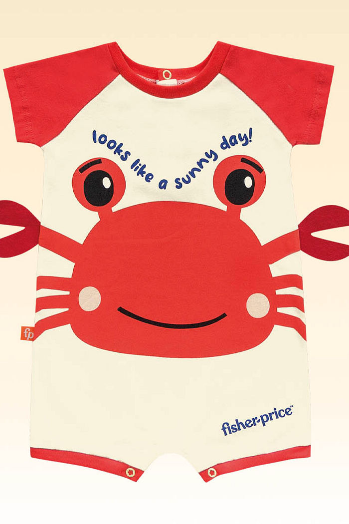 Macacão em meia malha bichinhos