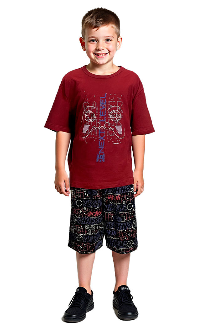 Conjunto Camiseta/Bermuda Gamer