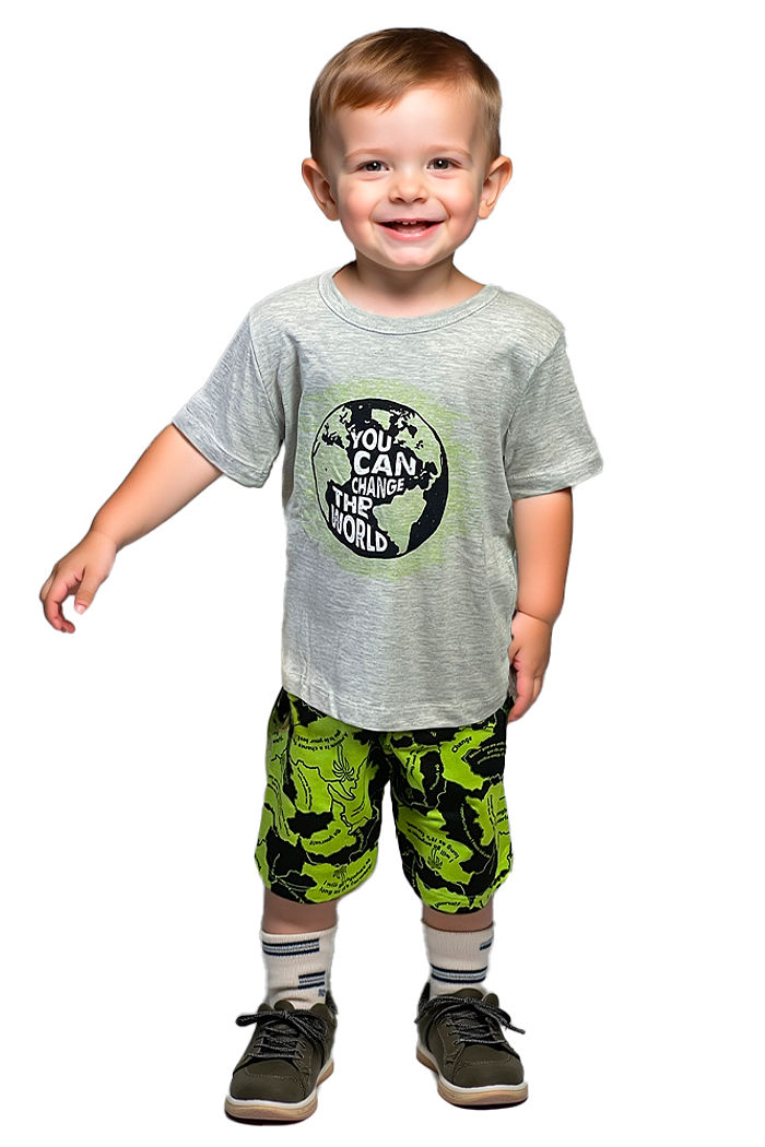 Conjunto Regata/Bermuda Word