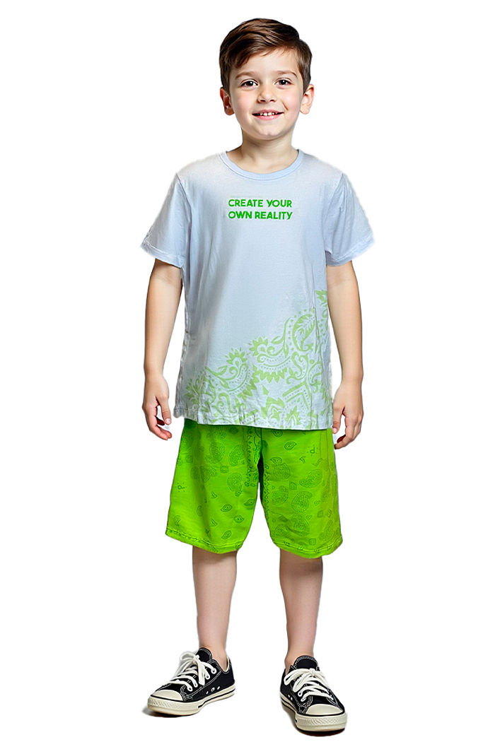 Conjunto Camiseta/Bermuda Create