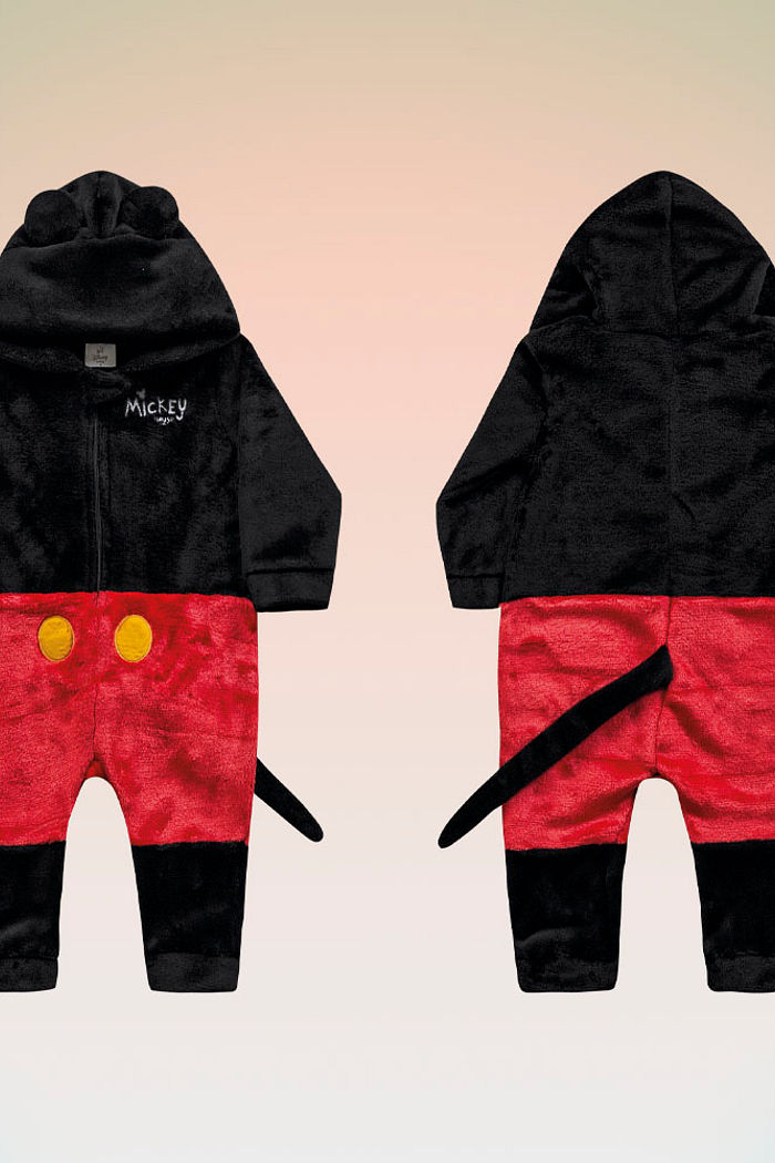 Kigurumi Mickey em fleece