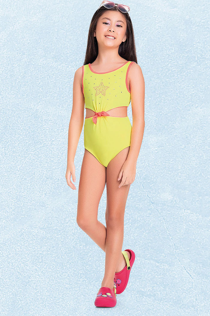 Maiô com forro em cotton poliéster