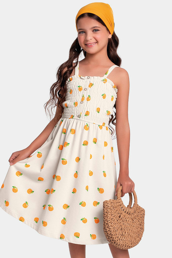 Vestido de frutinhas