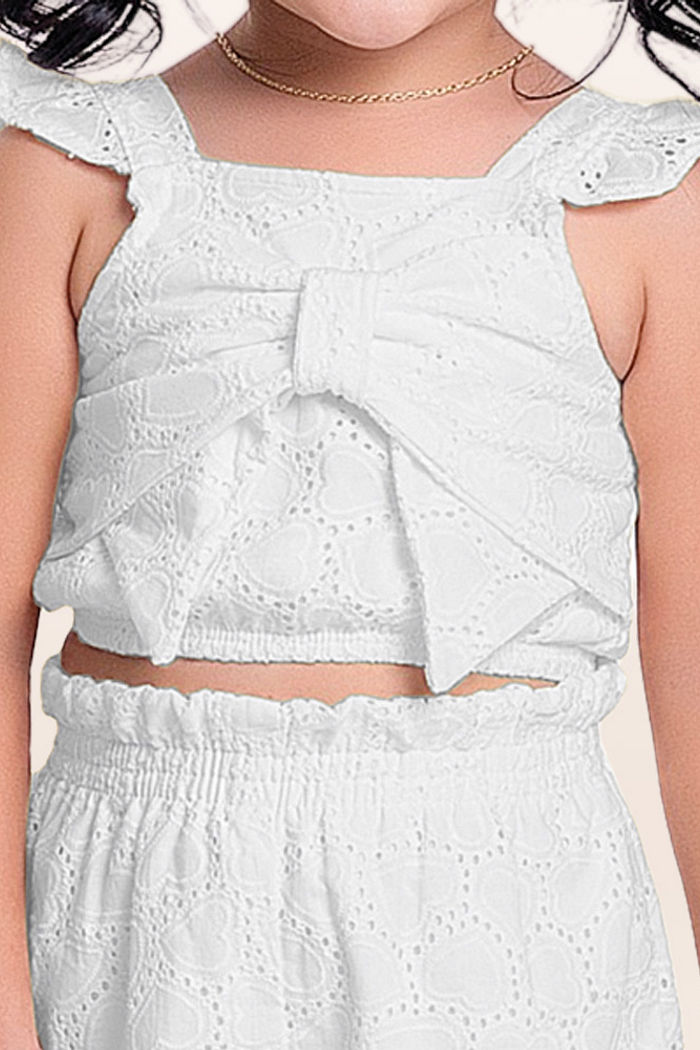 Regata em laise laço