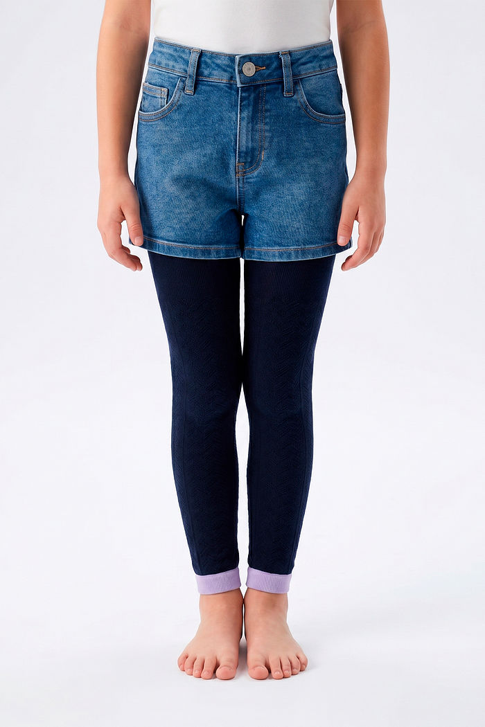 Meia calça corações