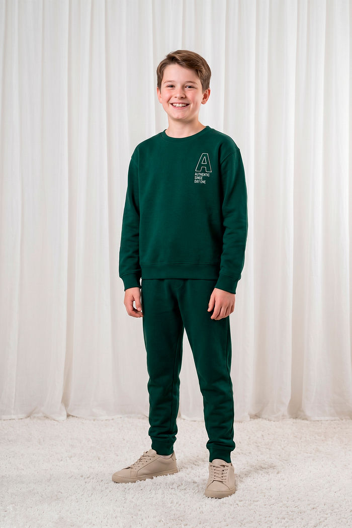 Conjunto blusão e calça moletom