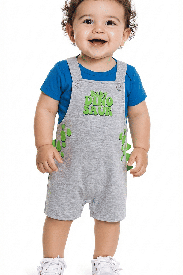 Conjunto body em suedine e macacão em moletinho