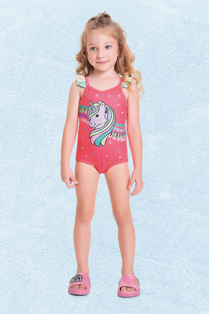 Maiô com forro em cotton poliéster