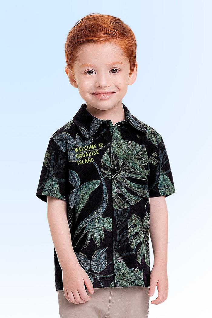 Camisa em meia malha