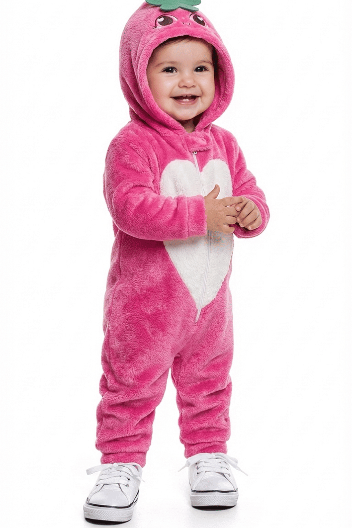 Kigurumi frutas em fleece