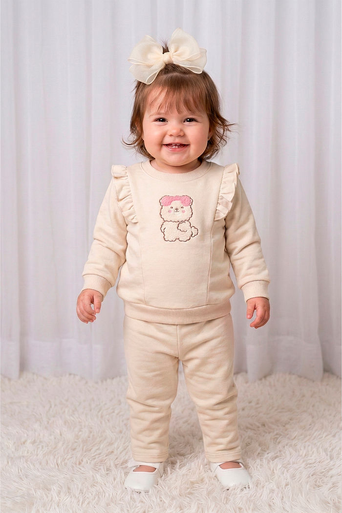 Conjunto blusão e calça moletom