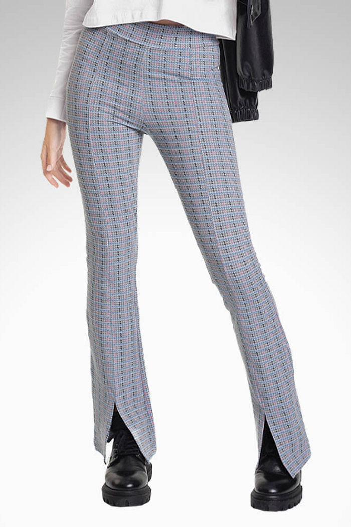 Calça em stretch denim