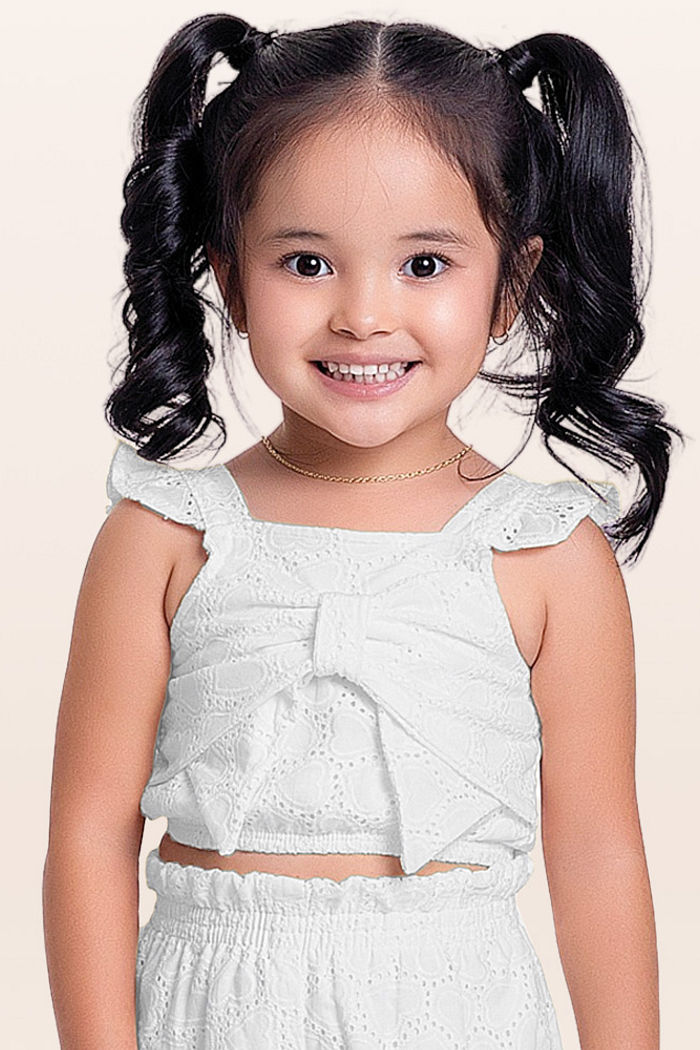 Regata em laise laço