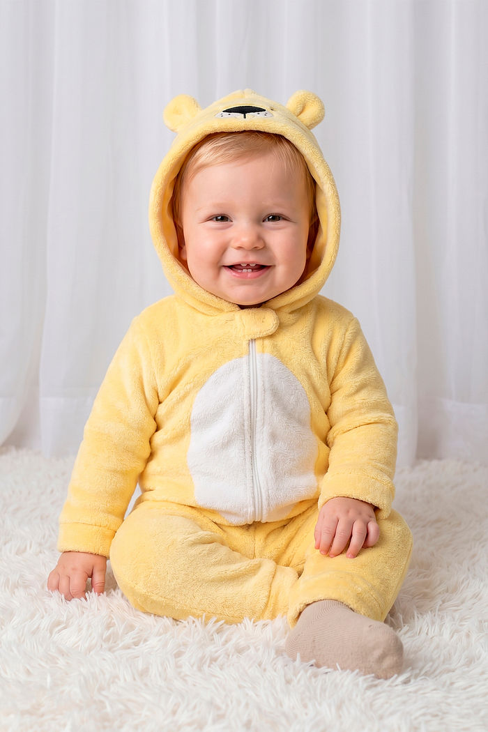 Kigurumi tigre em fleece 