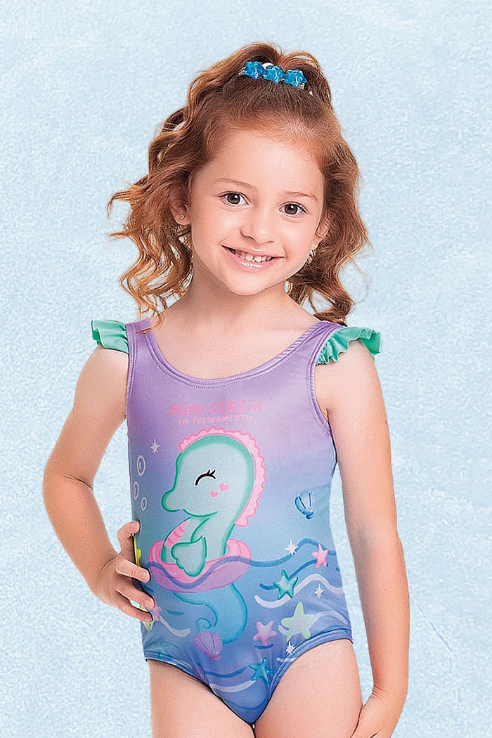 Maiô com forro em cotton poliéster